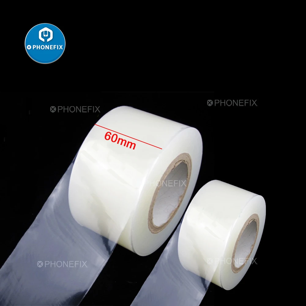 Прозрачная водостойкая клейкая лента наноклейкая длиной 50 м для удаления пыли с