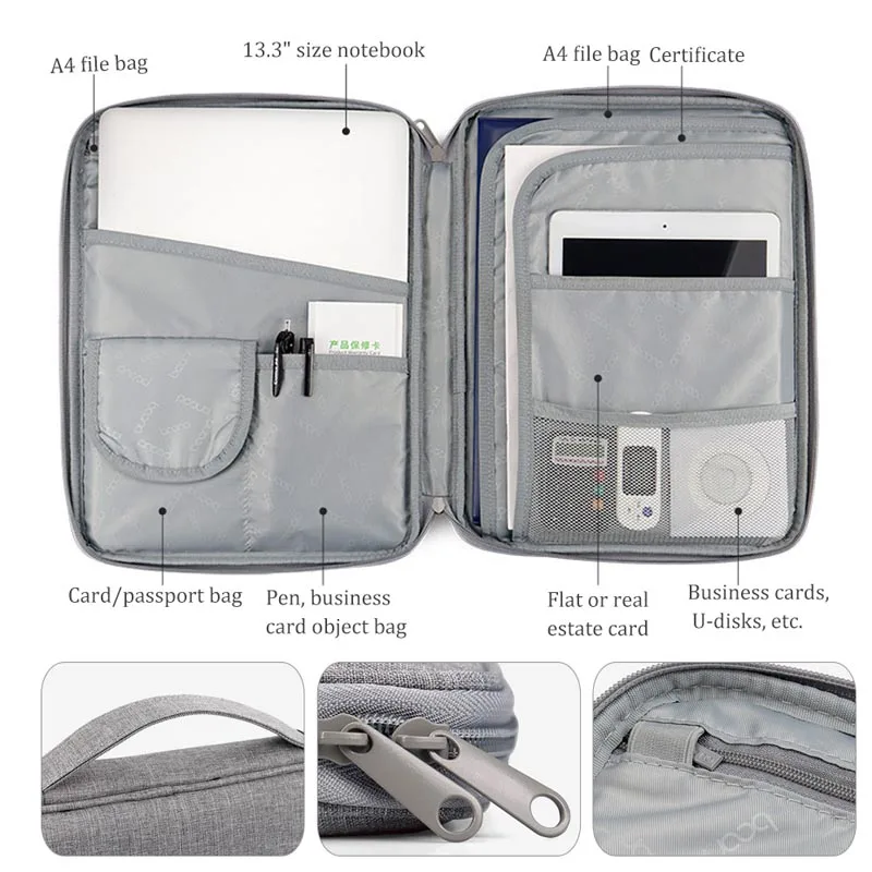 A4 органайзер для документов многофункциональная сумка хранения