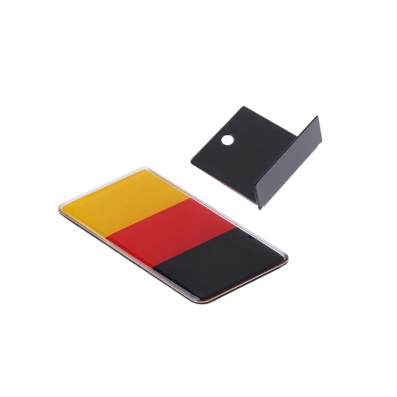 

1pc German Flag Front Grille Sticker Emblem Badge For Golf MOLE