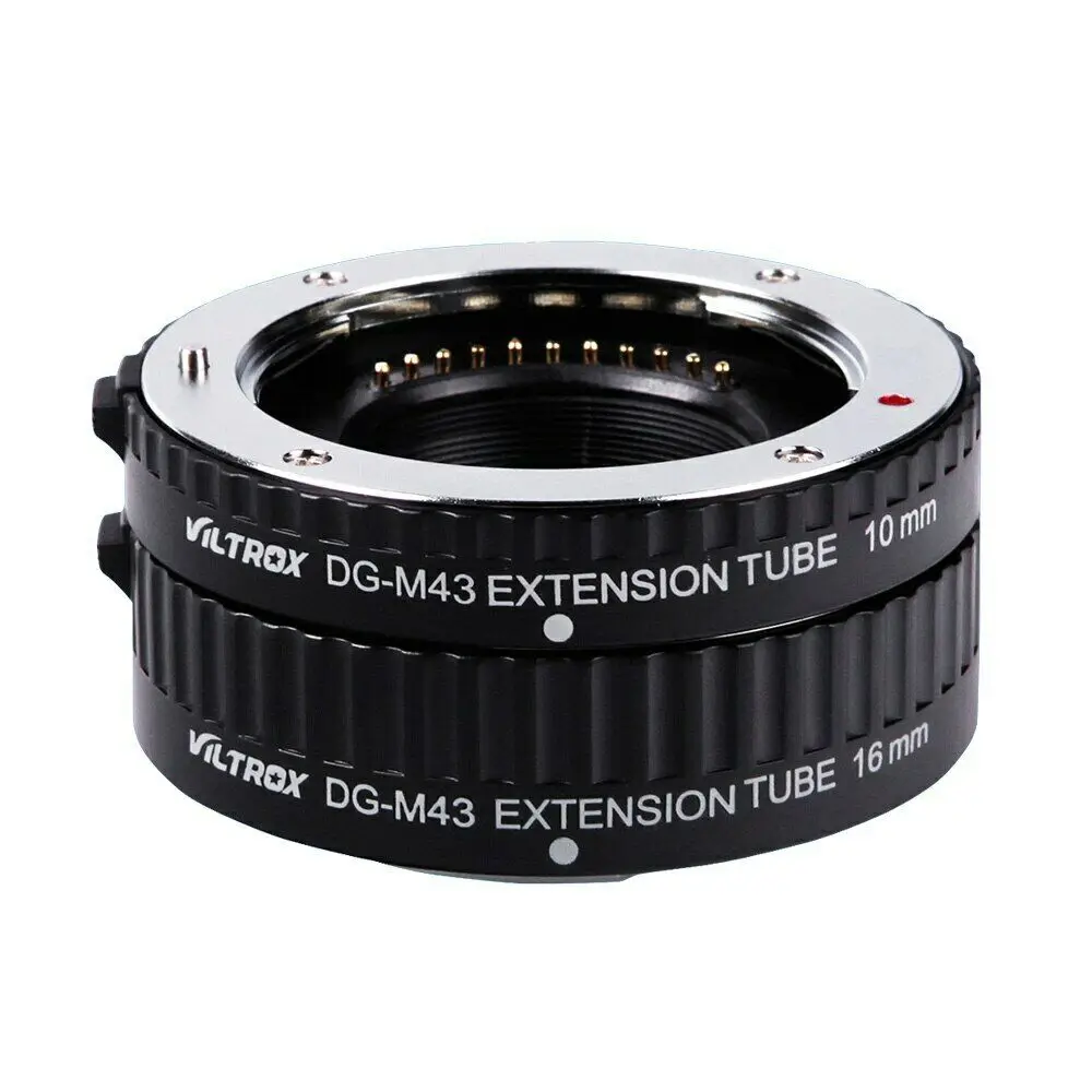 Viltrox DG M4/3 Macro AF Auto Focu удлинительная трубка 10 мм 16 набор металлических колец для