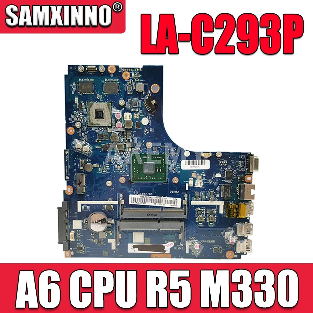 

SAMXINNO AAWBC/BD LA-C293P for Lenovo B51-35 notebook motherboard A6 CPU R5 M330 GPU DDR3 100% test work