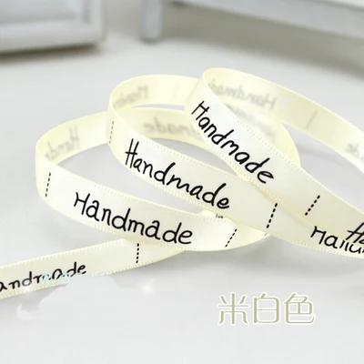 10 мм ручной работы с шелковой атласной ленты рождественские декоративные