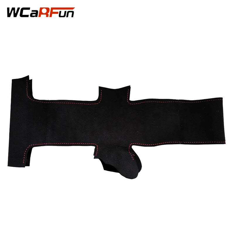 WCaRFun черный замшевый красный маркер сделай сам для Renault Megane 2 2003 2008 Kangoo Scenic 2009|Чехлы