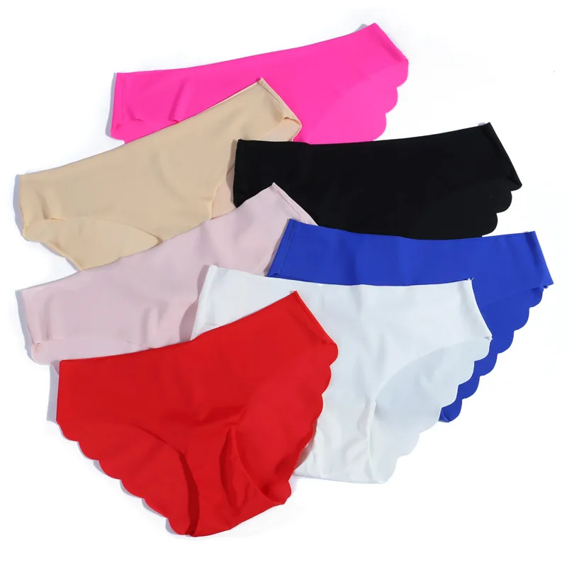 

2020 new Cotton Panty Solid Women's Panties Comfort Underwear Skin-friendly Briefs For Women Sexy Low-Rise Panty Intimates