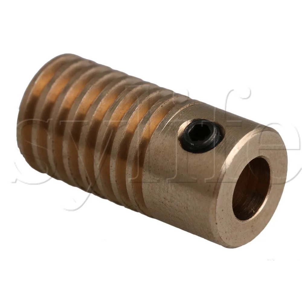 0 5 модульный латунный металлический редуктор скорости червячного червяка с 60