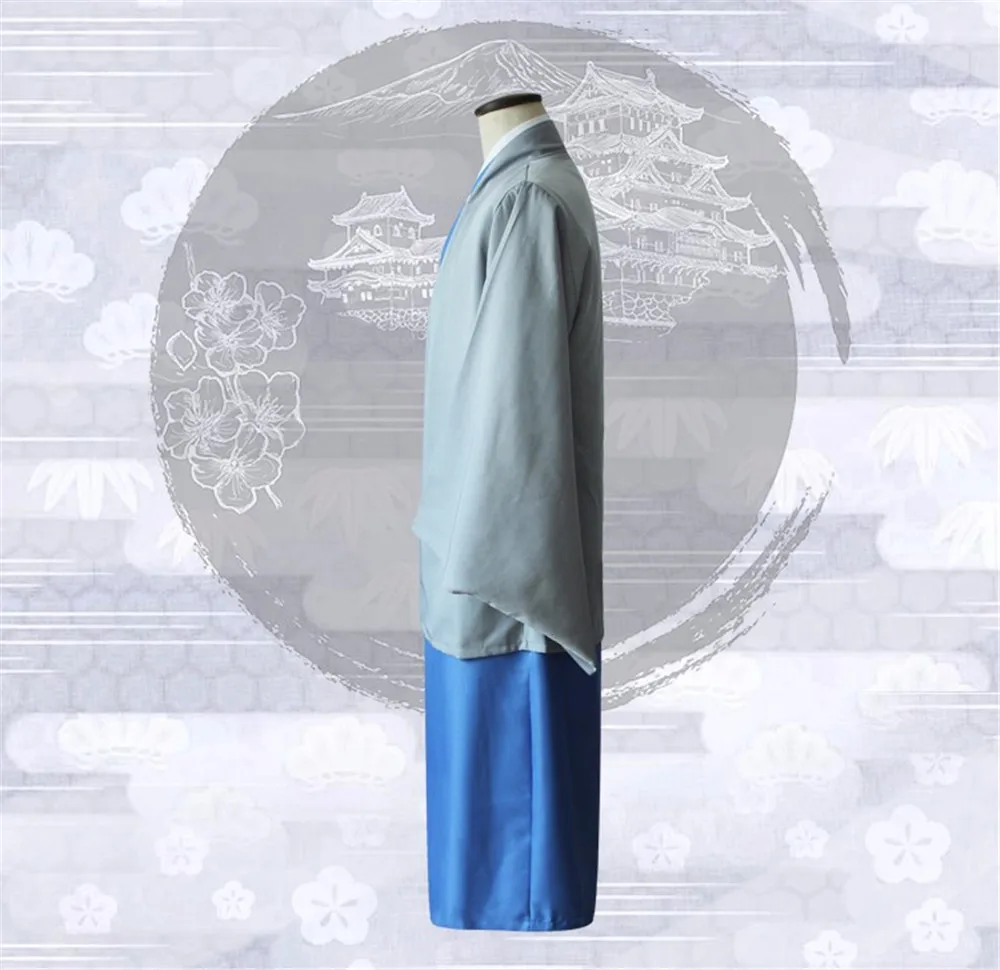 Аниме гинтама Серебряная душа кацура Котаро кимоно Косплей Костюм катсура