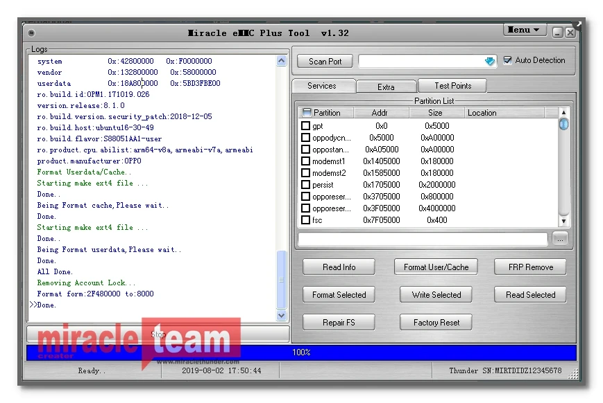 Новости Адаптер Miracle eMMC Plus Tool / 5 В 1 для пластины BGA-153 BGA-221 BGA-254