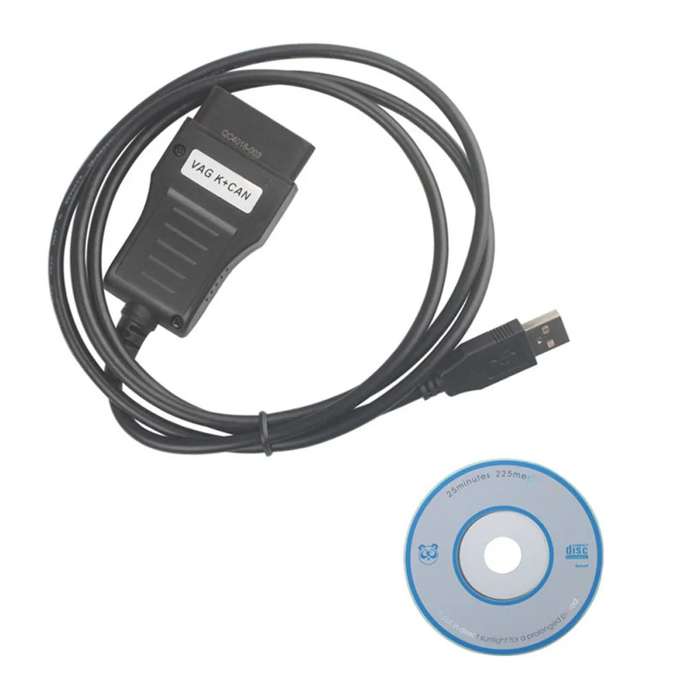 VAG K может Commander 3 6 для Диагностический кабель OBDII OBD2 считывания кодов сканирующий