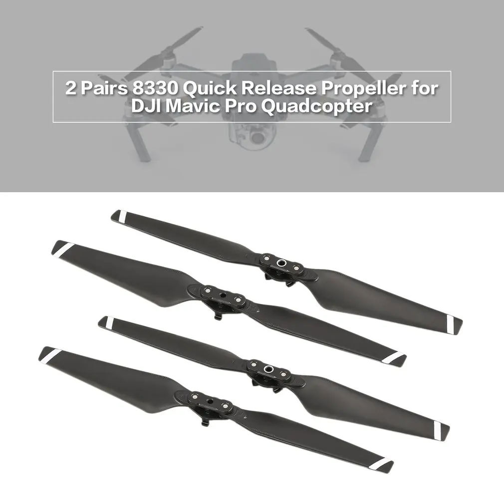 

2 Pairs Quick Release Foldable CW CCW Propeller for DJI Mavic Pro Platinum