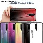 Чехол для Xiaomi Redmi Note 8 9 10 Pro 9s 10s Poco F3 X3 NFC, чехол с градиентом из закаленного стекла для Xiaomi 11T Pro Mi 11 Lite