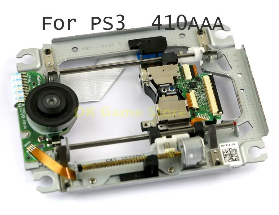 Фото 1 шт./лот лазерная линза с механизмом палубы для PS3 Slim 410AAA KEM-410ACA для Playstation 3 Slim, запасные части для игровой консоли
