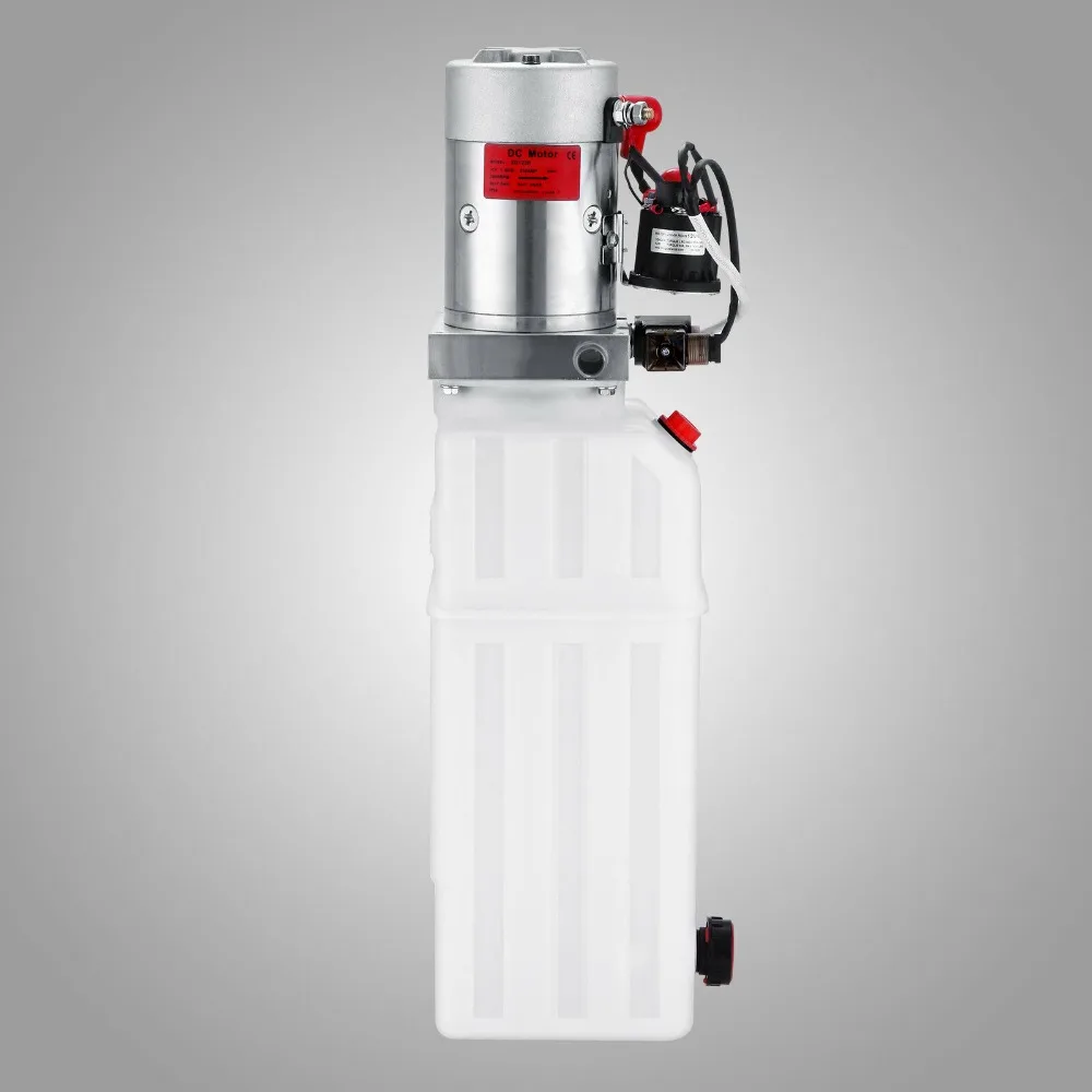 10L 2200W 12 V двойного действия Hydraulik агрегат, Hydraulik Pumpe насос масляный Kipperpumpe с соответствующими аксессуарами