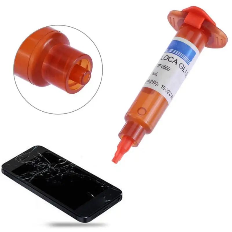 Loca UV Glue Liquid Optical Clear Adhesive Cell Phone Repair Tool for Huawei iPhone Mobile Touch Screen 5ml | Обустройство дома