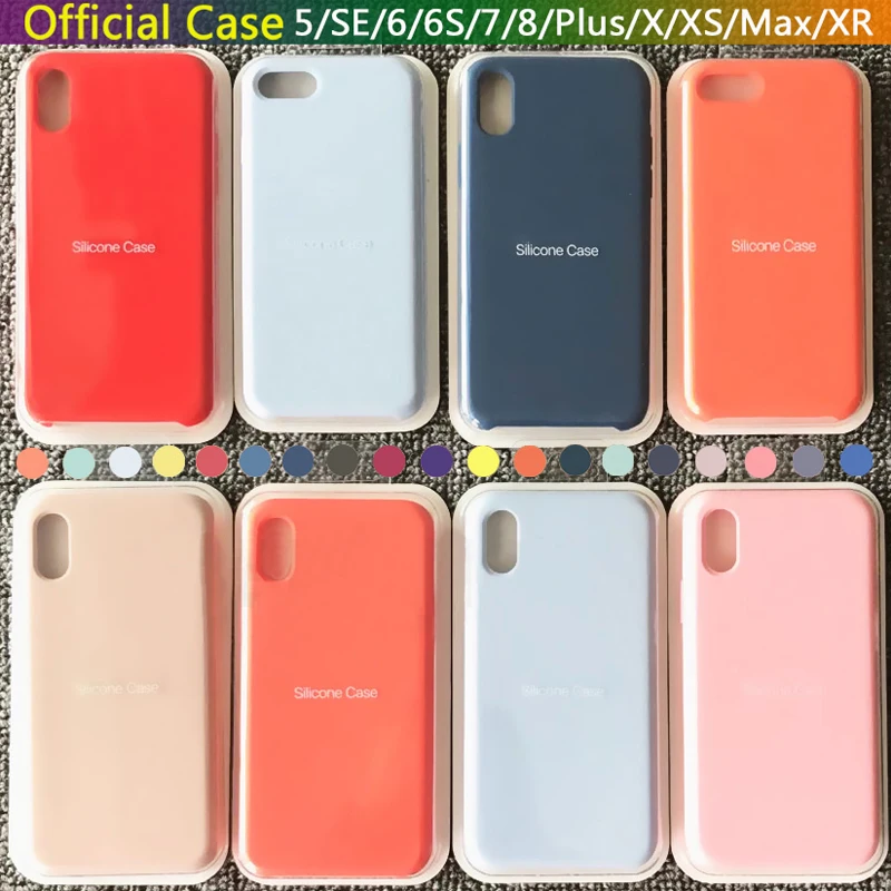 Модный силиконовый Мягкий пылезащитный чехол для iPhone 7 8 Plus X XS Max XR 6 6SP 5 5S SE 6S ярких
