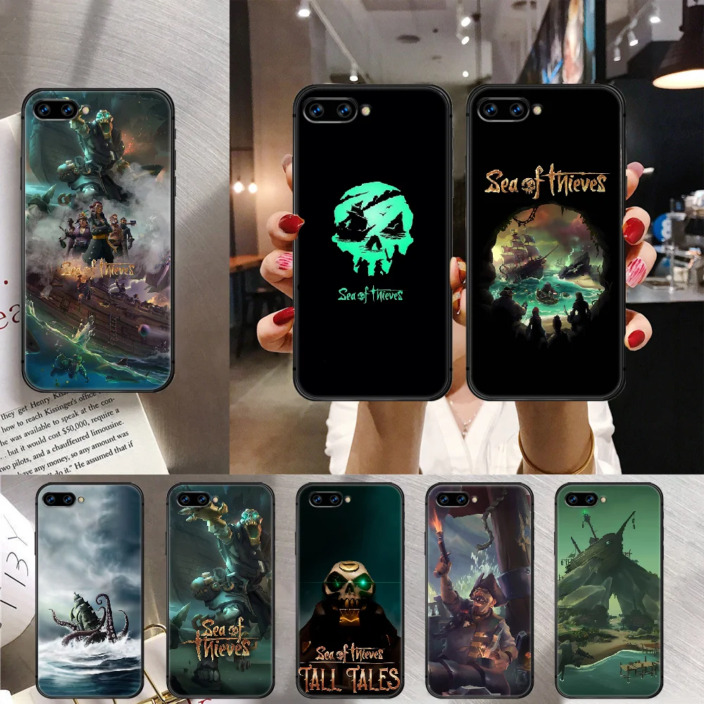 Чехол для телефона с принтом &quotМоре воров&quot Huawei Honor Nova 5T 7I 8A 8X 8 9X 9 10 10I 20 30 Pro Lite
