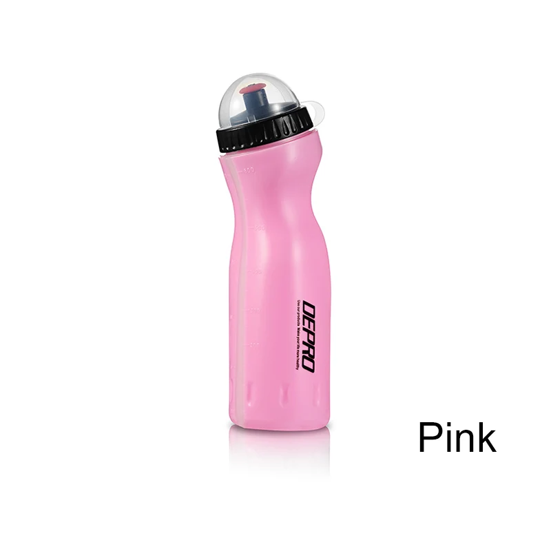 pink Велосипедные бутылки для воды с клеткой для бутылок, бутылки для воды высокой емкости, велосипедные велоаксессуары, велосипедные MTB велосипедные бутылки - Цвет: pink