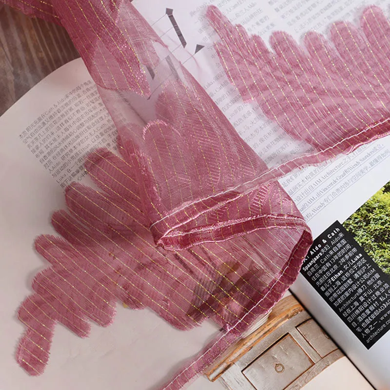 Поворотный цветок перо печать свежий экран для окна гостиная спальня