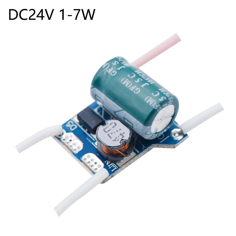Светодиодный Питание бак драйвер DC24V для DC3-23V конвертировать адаптер детей
