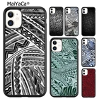 MaiYaCa Maori Племенной самоанский полинезийский чехол для телефона iPhone 5s SE 6 6s 7 8 plus X XR XS 11 12 13 pro max Samsung Galaxy S9 S10