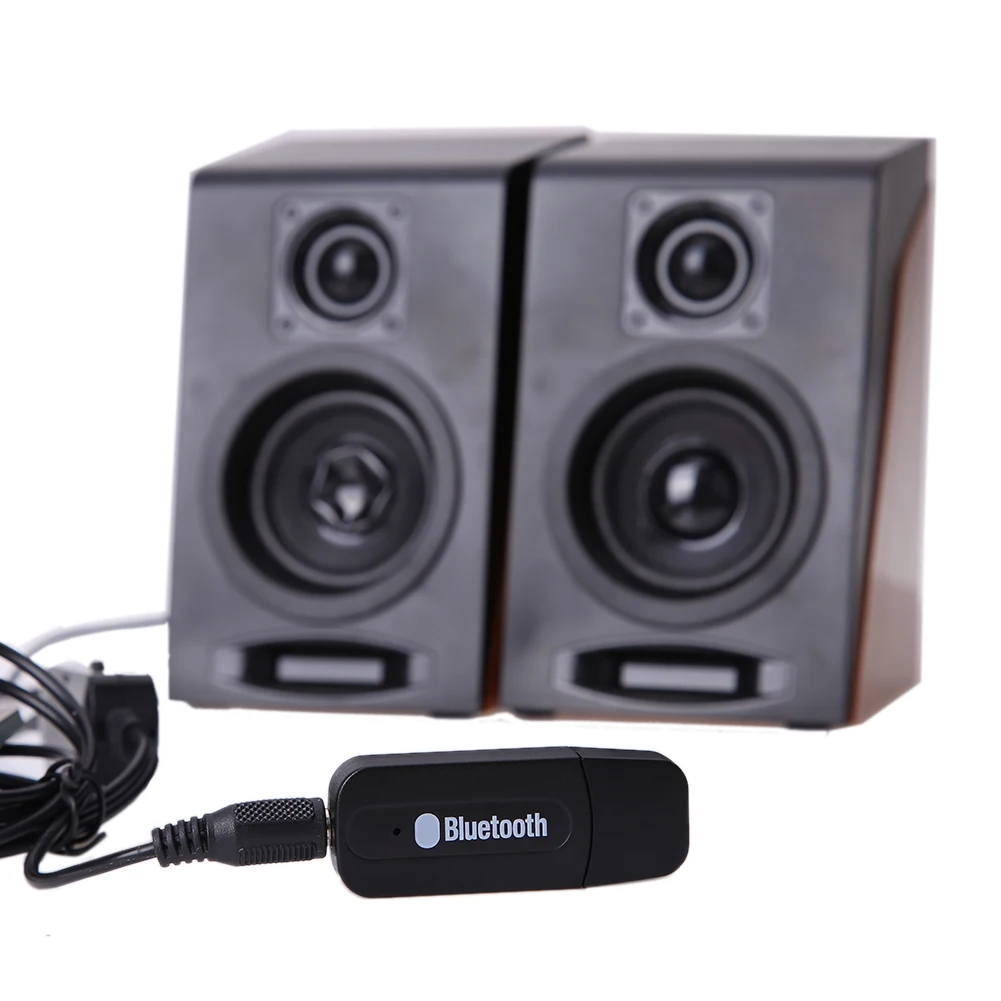 Bluetooth-compatible Audio Receiver Adapter Wireless A2DP Dongle with 3.5mm jack AUX transmitter USB charging Music | Автомобили и