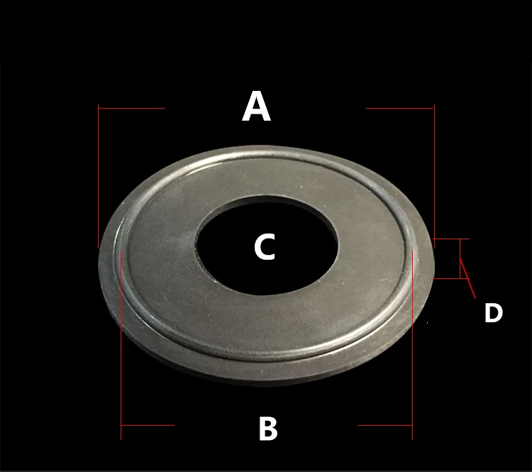 EPDM уплотнительная прокладка кольцевая шайба для Homebrew Fit 1/" 3/4" " 1,5" " 2,5" " 3,5" " санитарный тройной зажим наконечник