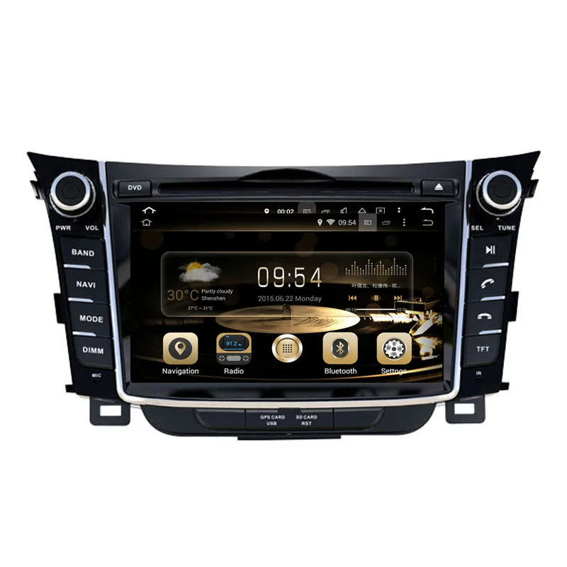 PX5/PX6 Восьмиядерный Android 9 0 Fit HYUNDAI i30 2012 2013 2014 2015 2016-Автомобильный dvd-плеер навигация