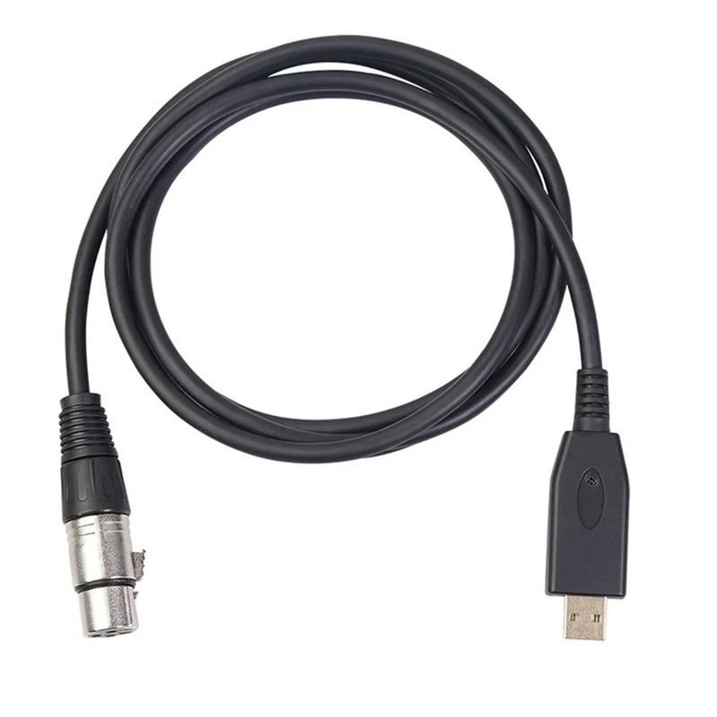 Кабель-преобразователь USB папа-3-Pin XLR мама для студийного аудио микрофона - купить
