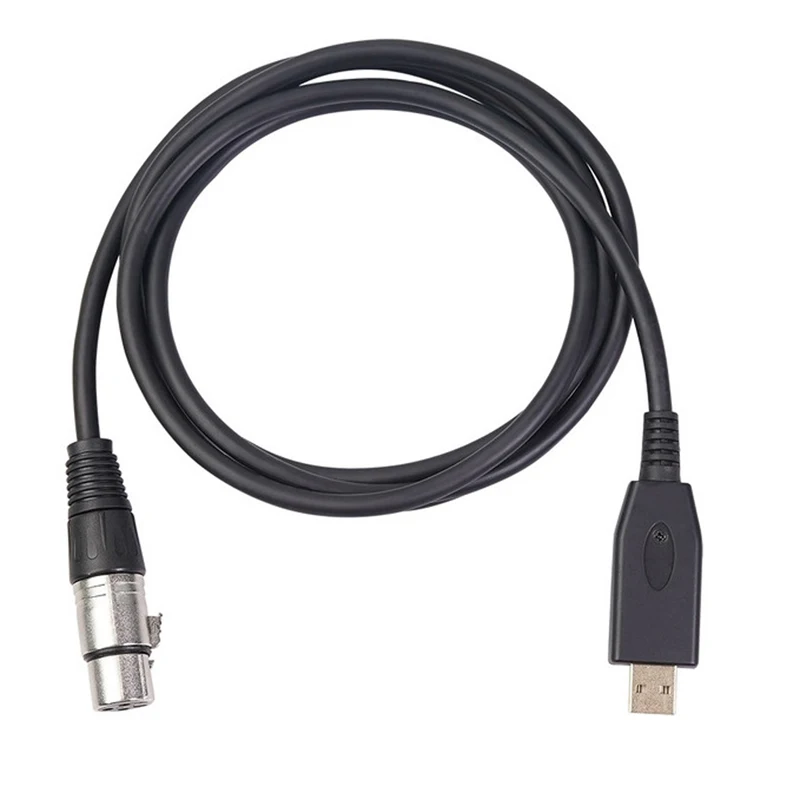 Кабель-преобразователь USB папа-3-Pin XLR мама для студийного аудио микрофона |