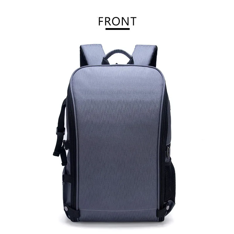 roadfisher folding waterproof camera photographic portable backpack bag fit digital slr for canon eos rp 4000d sony nikon free global shipping