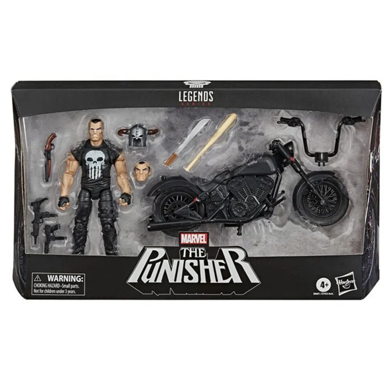 

6inches Hasbro Marvel Legends Avengers Superhero Punisher and Vehicle Anime Action & Toy Figure Model Toys For Kids Gifts