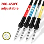 2021 паяльник 60 Вт Электрический паяльник с регулируемой температурой паяльная станция мини ручка тепловой карандаш сварочные ремонтные инструменты