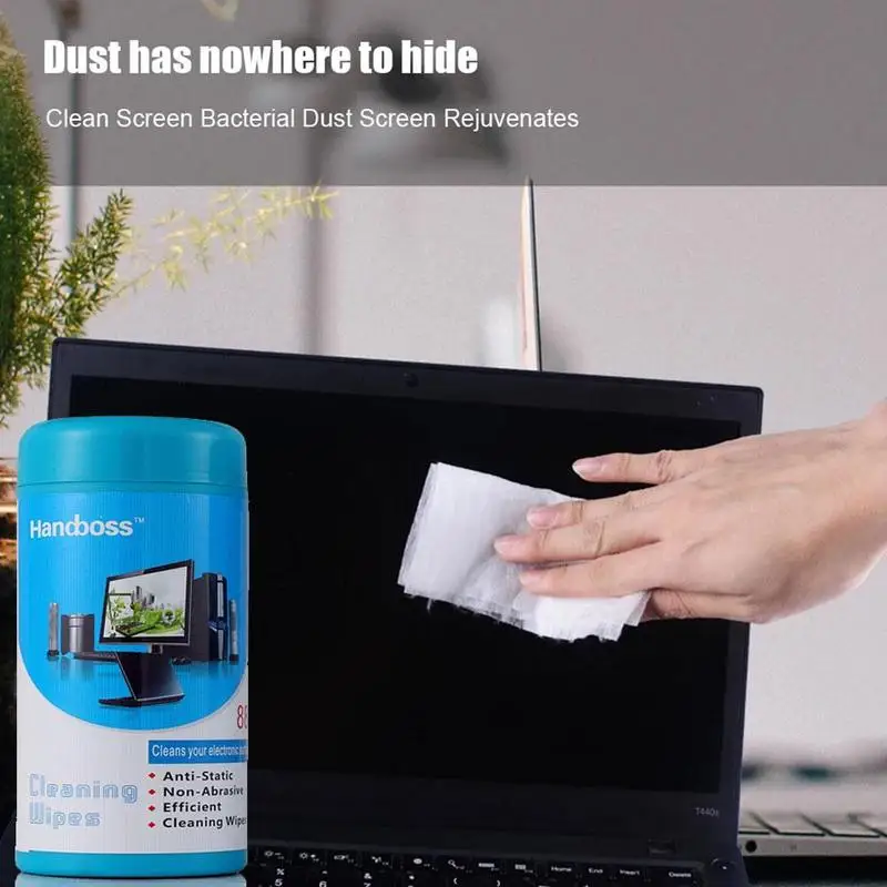

88 Pieces Of Barreled Screen Cleaning Wipes Tv Mobile Computer Phone Screen Cleaning Wipes Z6C8
