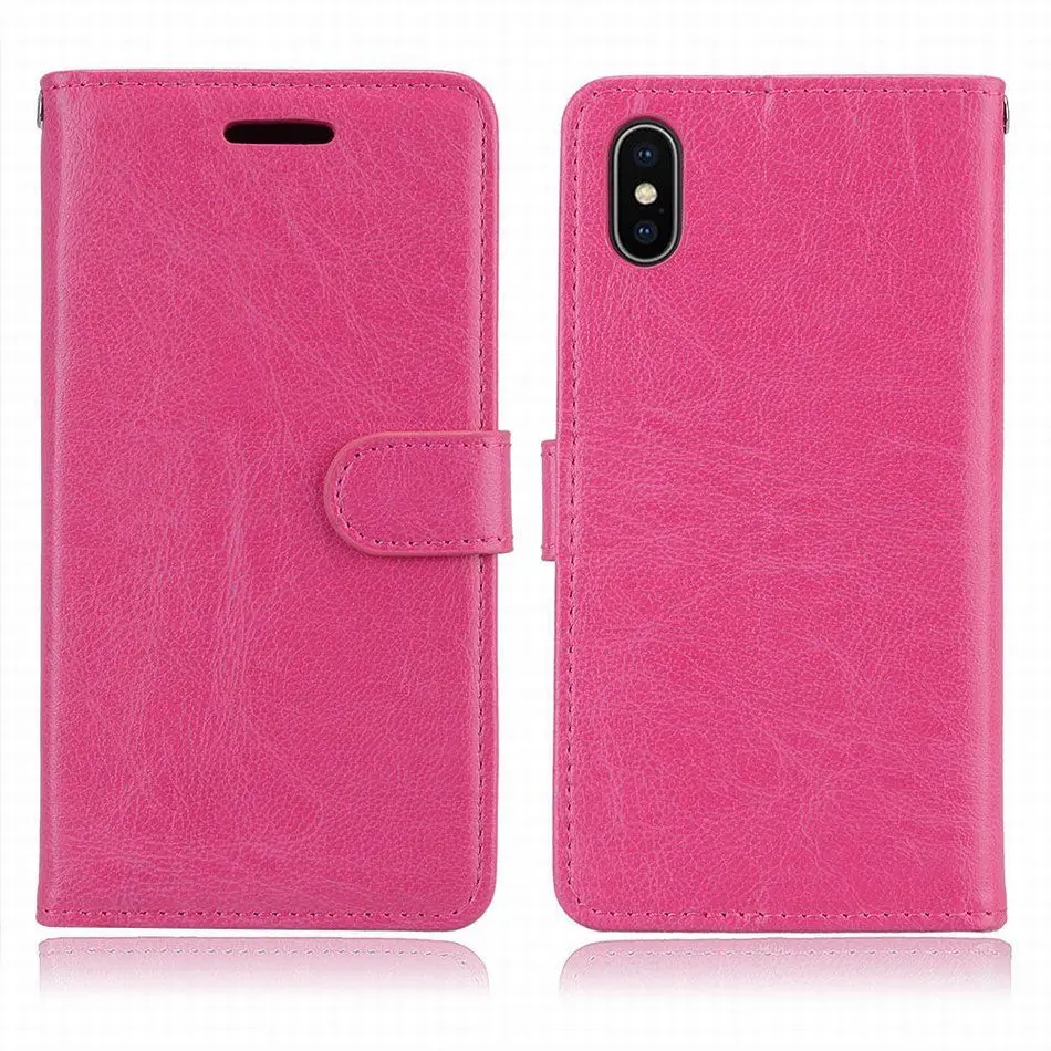 Leather Cover Flip Fundas For Case ZTE Blade AF3 A5 A510 A610 A6 Lite L3 L5 Plus S6 V7 V8 V9 ZMax Card Slot Frame P08Z | Мобильные