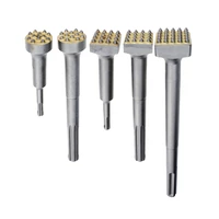 1pc flower hammer round square hexagon electric hammer drill bit fit for brick wall concrete bush chisel electric hammer flower