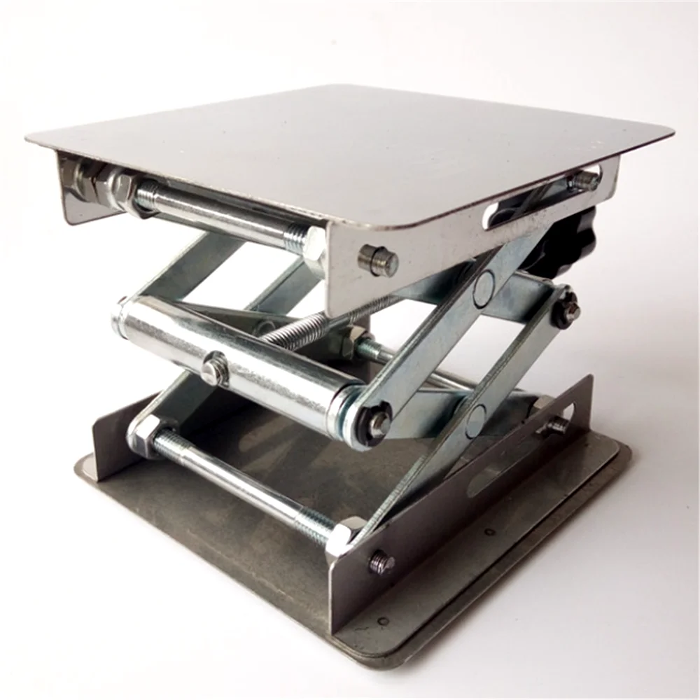 Stainless Steel Router Lift Table Woodworking Engraving Lab Lifting Stand Rack Benches Laboratory Platform | Инструменты