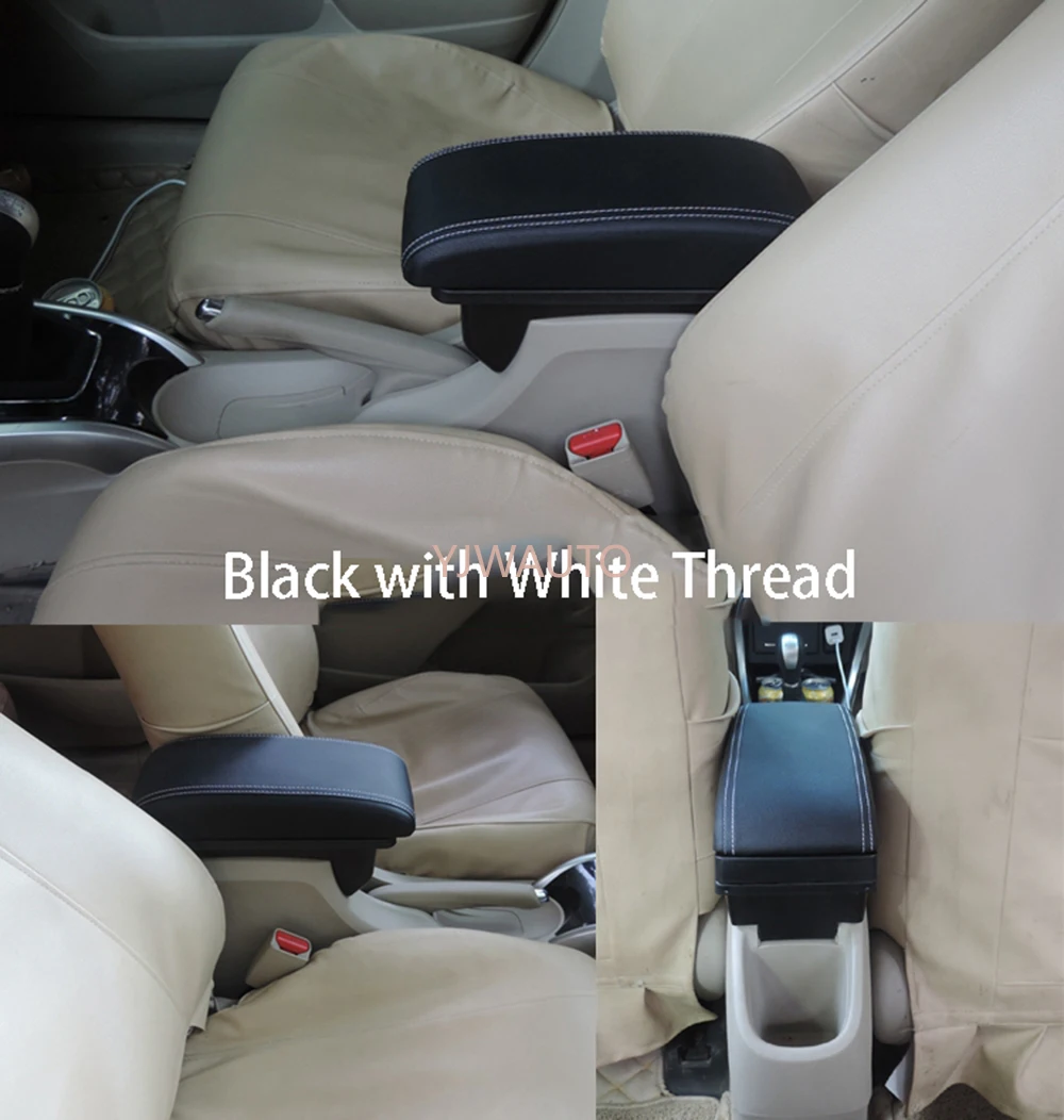 Подлокотник для Honda Crider 2013 ~ 2017 центральная консоль коробка USB автомобильный