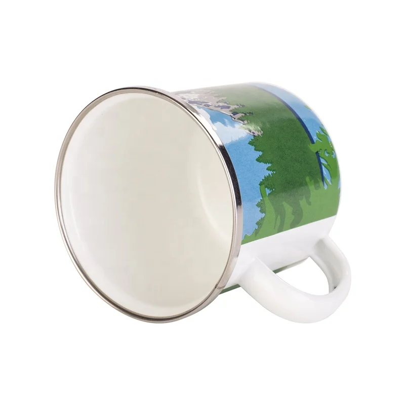 Пользовательские металлические края кофе путешествия сублимации походная