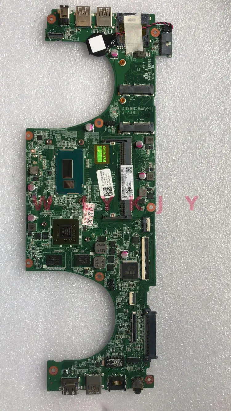 KTUXB I7-4510U GT740M 2 ГБ для ноутбука Dell Vostro 5470 5439 материнская плата DAJW8CMB8E1 CN-0Y8VHY 0Y8VHY Y8VHY 100%