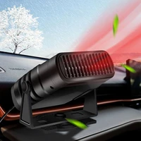 4 in 1 24v 200w car heater electric cooling heating fan portable electric dryer windshield defogging demister defroster