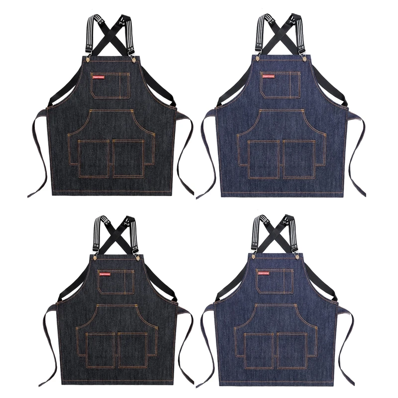 Детский фартук WSND в ковбойском стиле для мужчин и женщин работа на заказ бариста