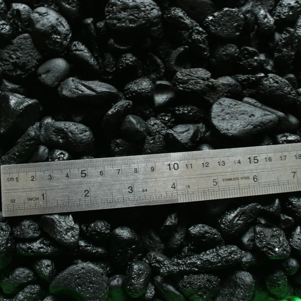 10 штук редкий Метеорит Черный Tektite образец Китай