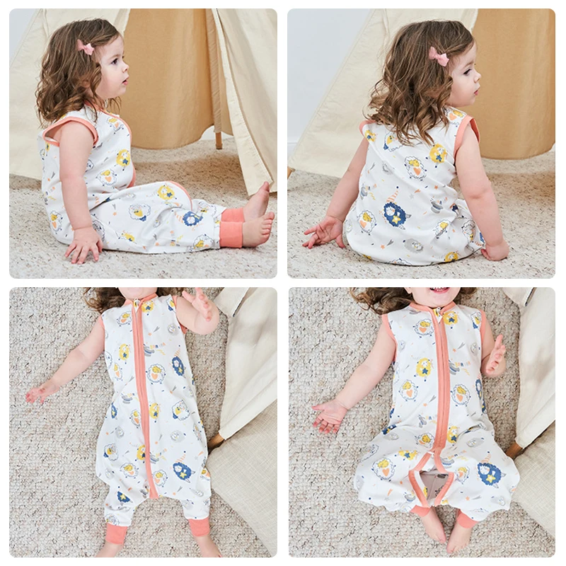 Детский спальный мешок 28 32 ℃ летний крутой жилет детский для мальчиков и девочек