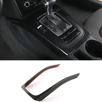 center console gear shift frame decoration cover trim for audi a4 b8 2009 2016 a5 abs car styling interior modified