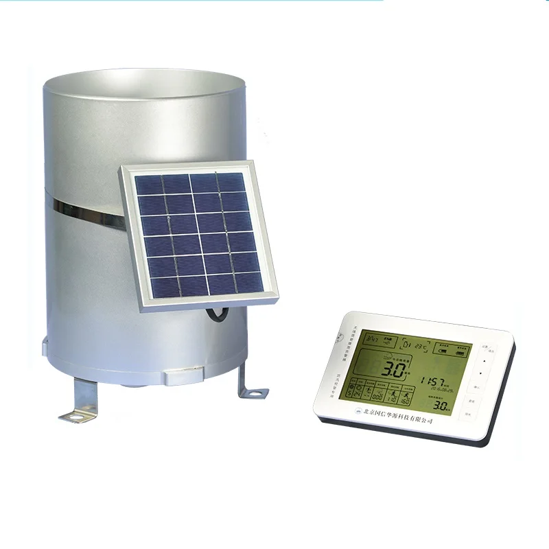 

Wireless rainfall plastic tipping bucket rain gauge with data logger