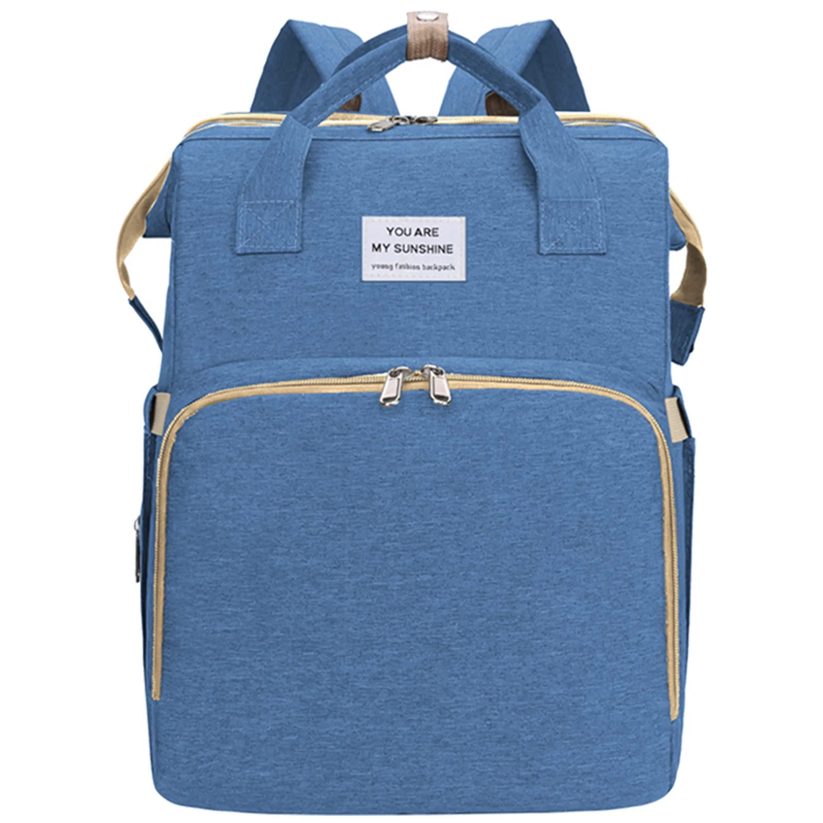 

Diaper Bags Backpack Waterproof Large Capacity Foldable with Changing Station Maternity Mummy Backpack Stroller Bag#38