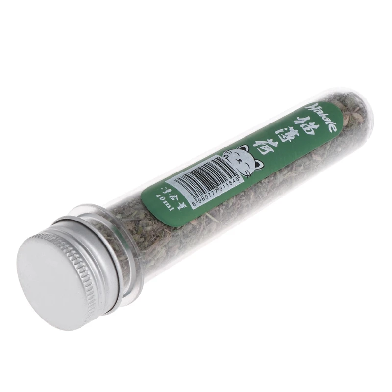 

40ml Natural Catnip Cat Kitten Menthol Flavor Pet For Interactive Teeth Vitamin
