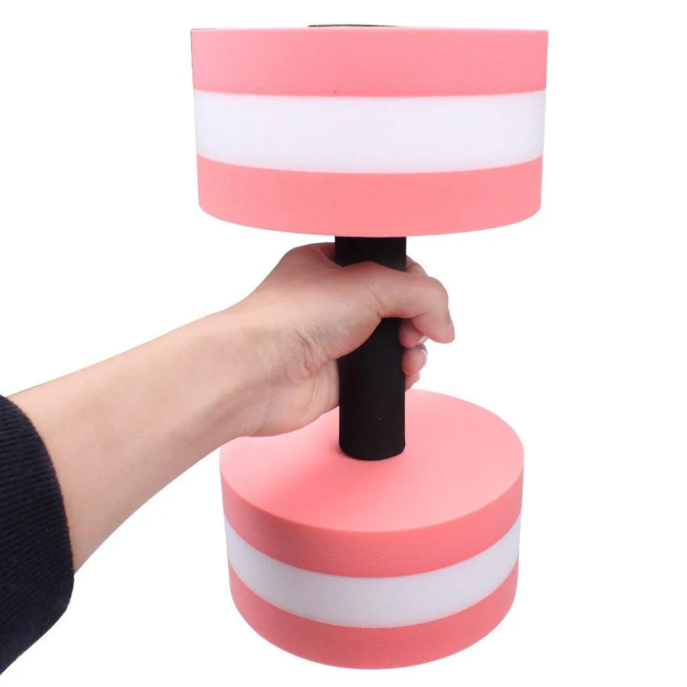 1 пара водная пена плавающий для гимнастического зала Aqua гантели фитнеса ПЕНЫ