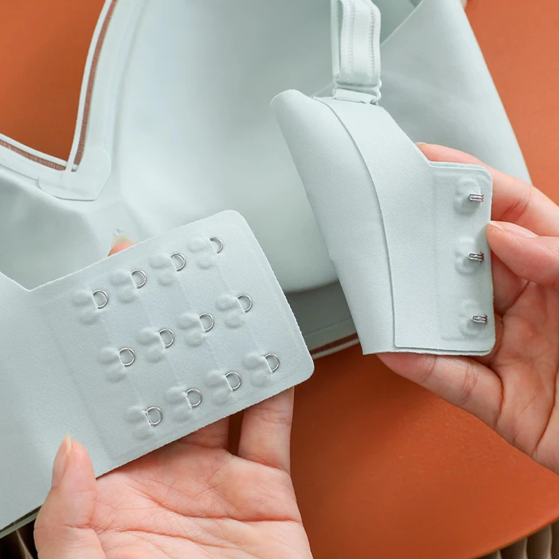 Tea Polyphenols Comfortable Seamless Underwear Gather Up High Elasticity Breathable Moisture-absorbing Non-marking  Women Bra