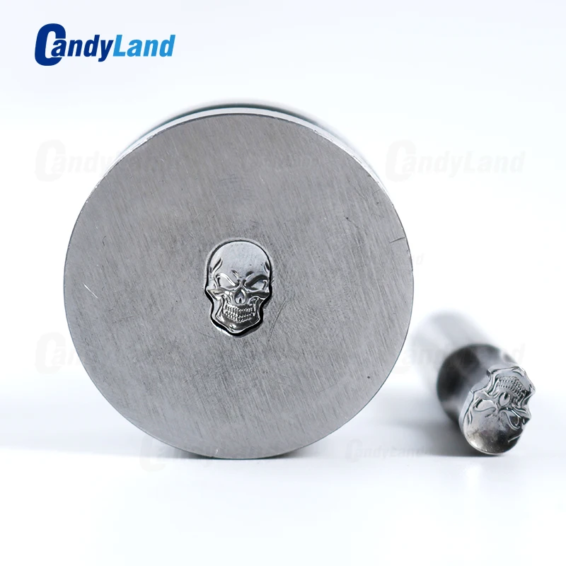 CandyLand молочный порошок в виде черепа таблетка штамп для конфет пресс штамповки