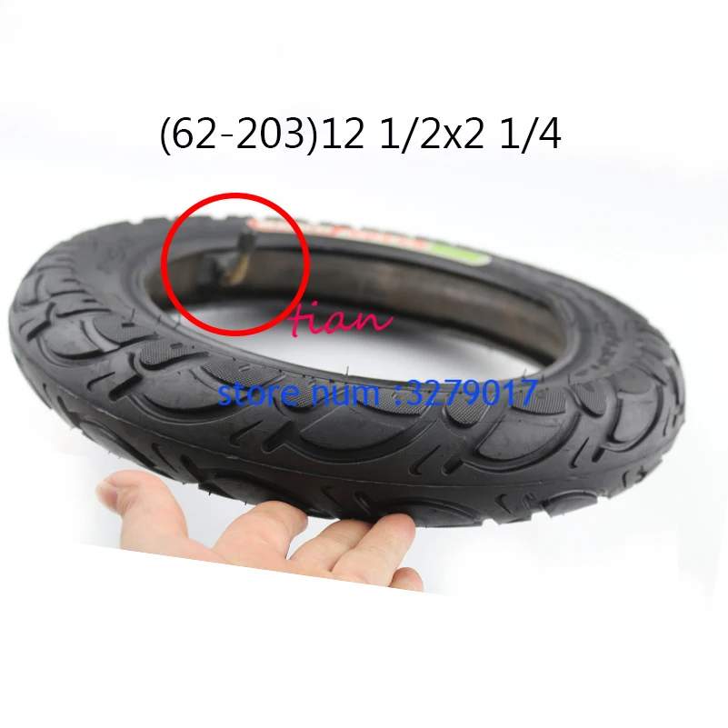 Шина 12 1/2X2 1/4 (62 203) подходит для многих газовых электрических скутеров дюймовая
